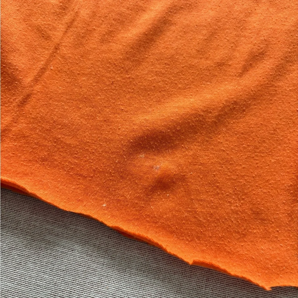 True vintage orange baby tee. - Picture 7 of 7